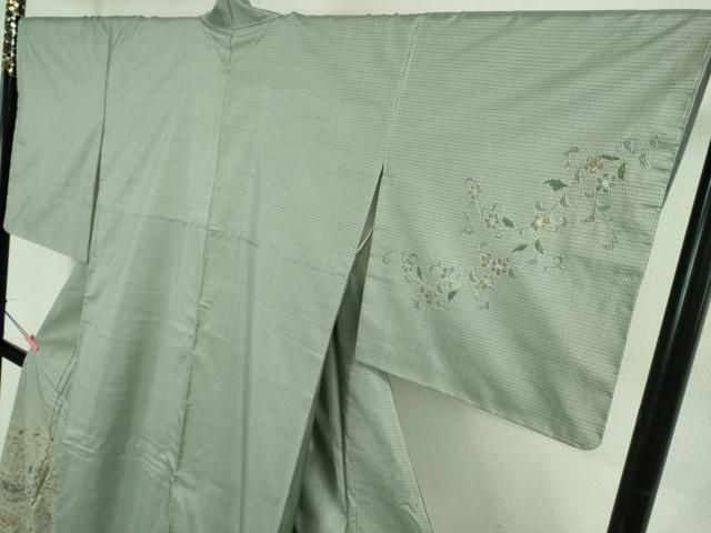 本場大島紬 花唐草文