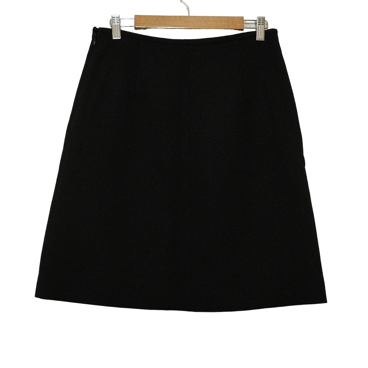 PRADA プラダ スカート サイズ44 L レディース - 黒 ひざ丈