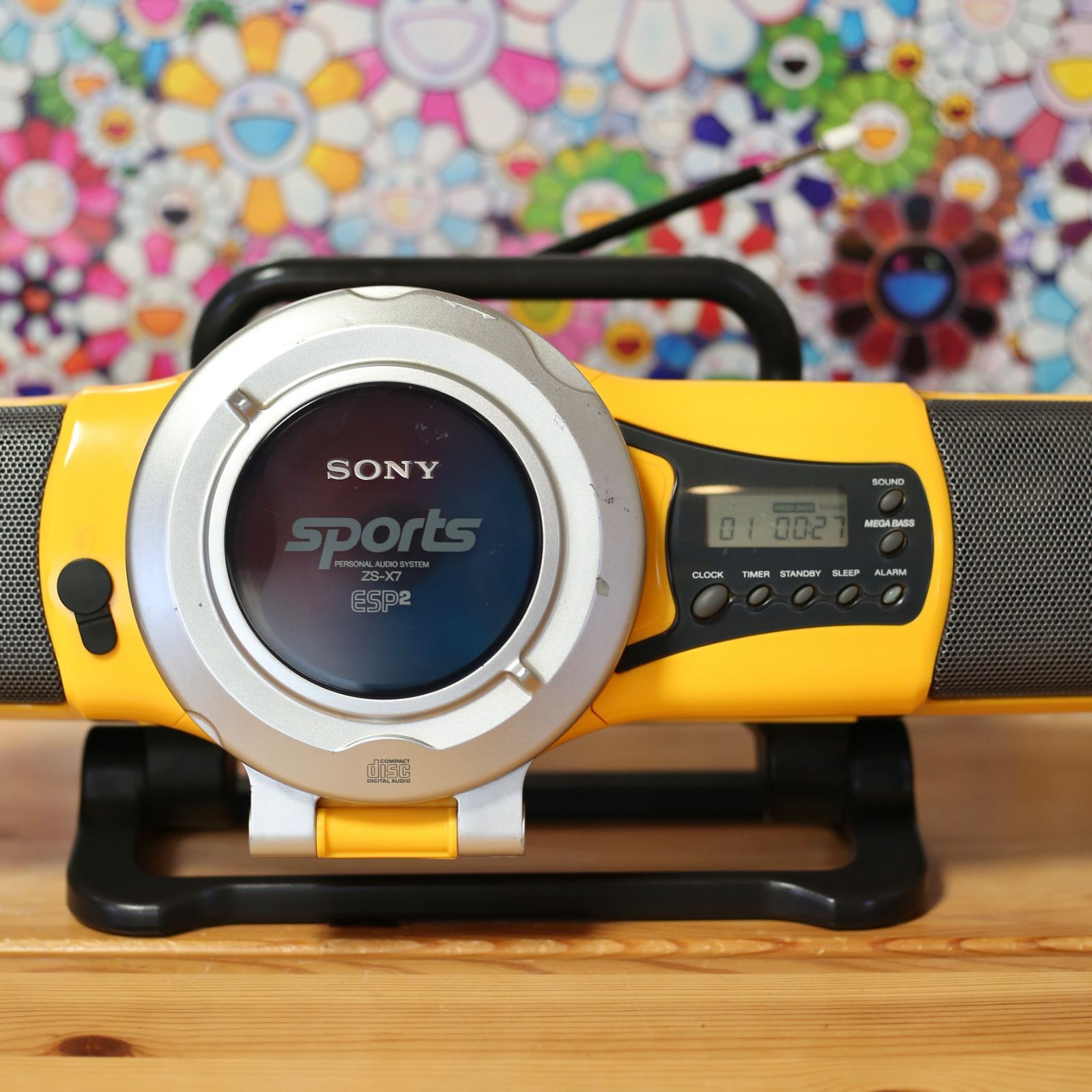 SONY MEGA BASS ポータブルCDプレーヤー Sony Bluetooth Portable CD Player with AM/FM Radio, Mega Bass
