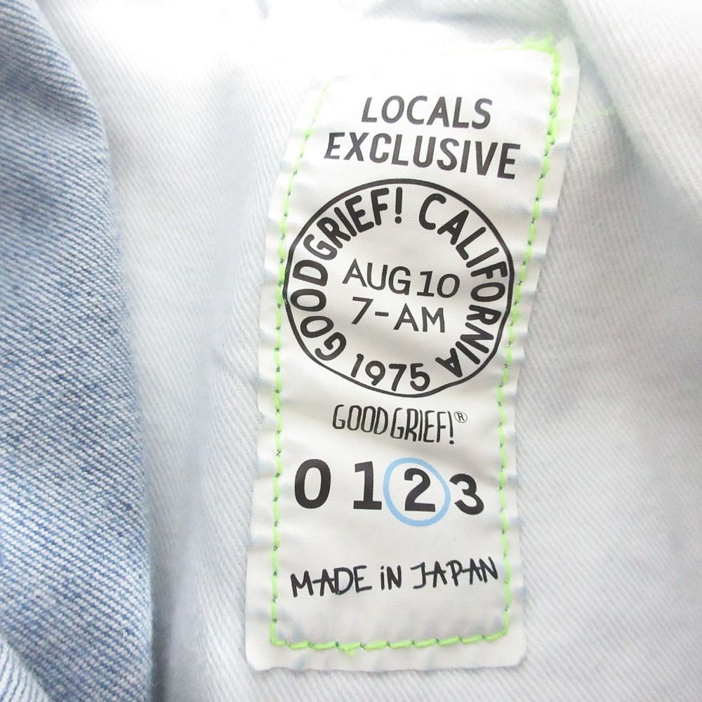  GOOD GRIEF! グッドグリーフ CUT OFF HEM DENIM LONG デニムロングスカート MXSR 13 L M ブルー レディース 古着 その他 ロングスカート