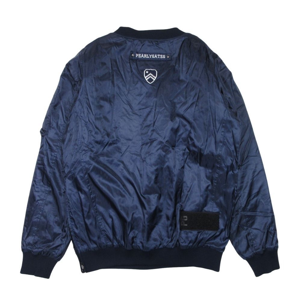 美品 PEARLY GATES パーリーゲイツ 中綿入り プルオーバー ブルゾン