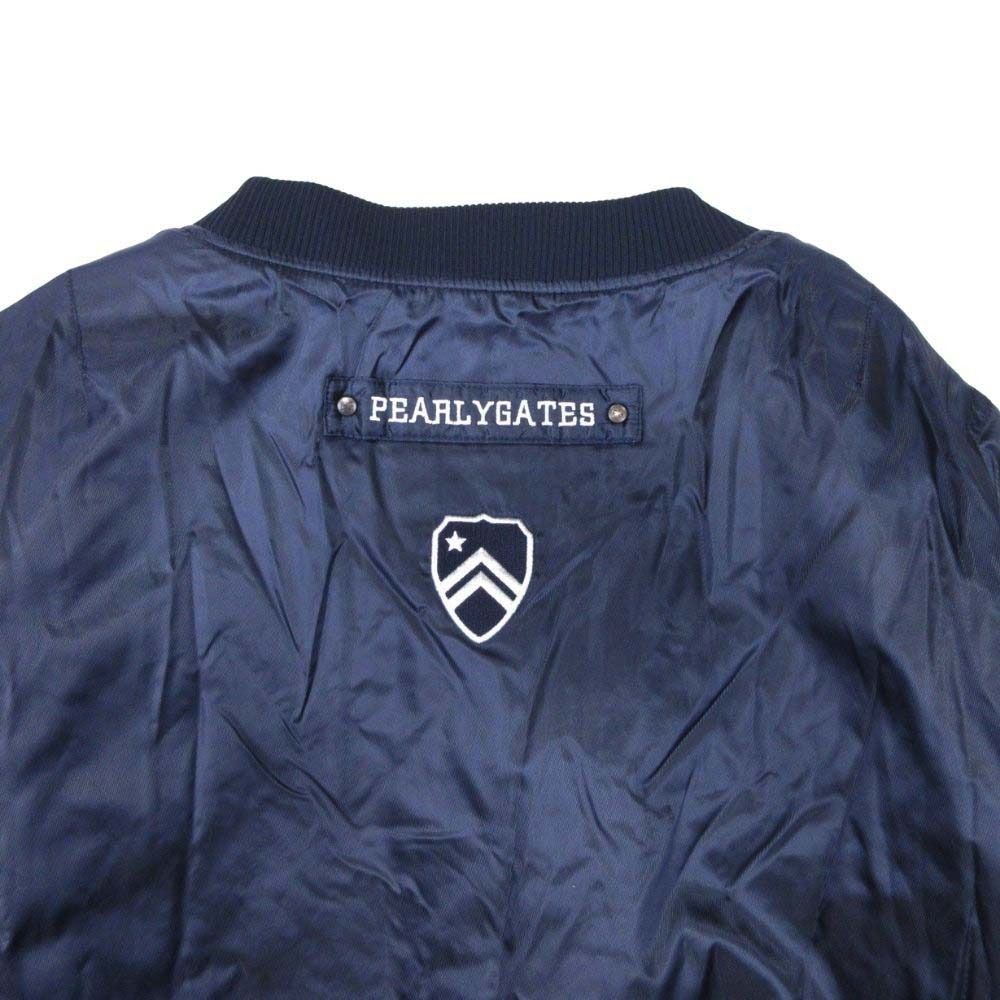 美品 PEARLY GATES パーリーゲイツ 中綿入り プルオーバー ブルゾン