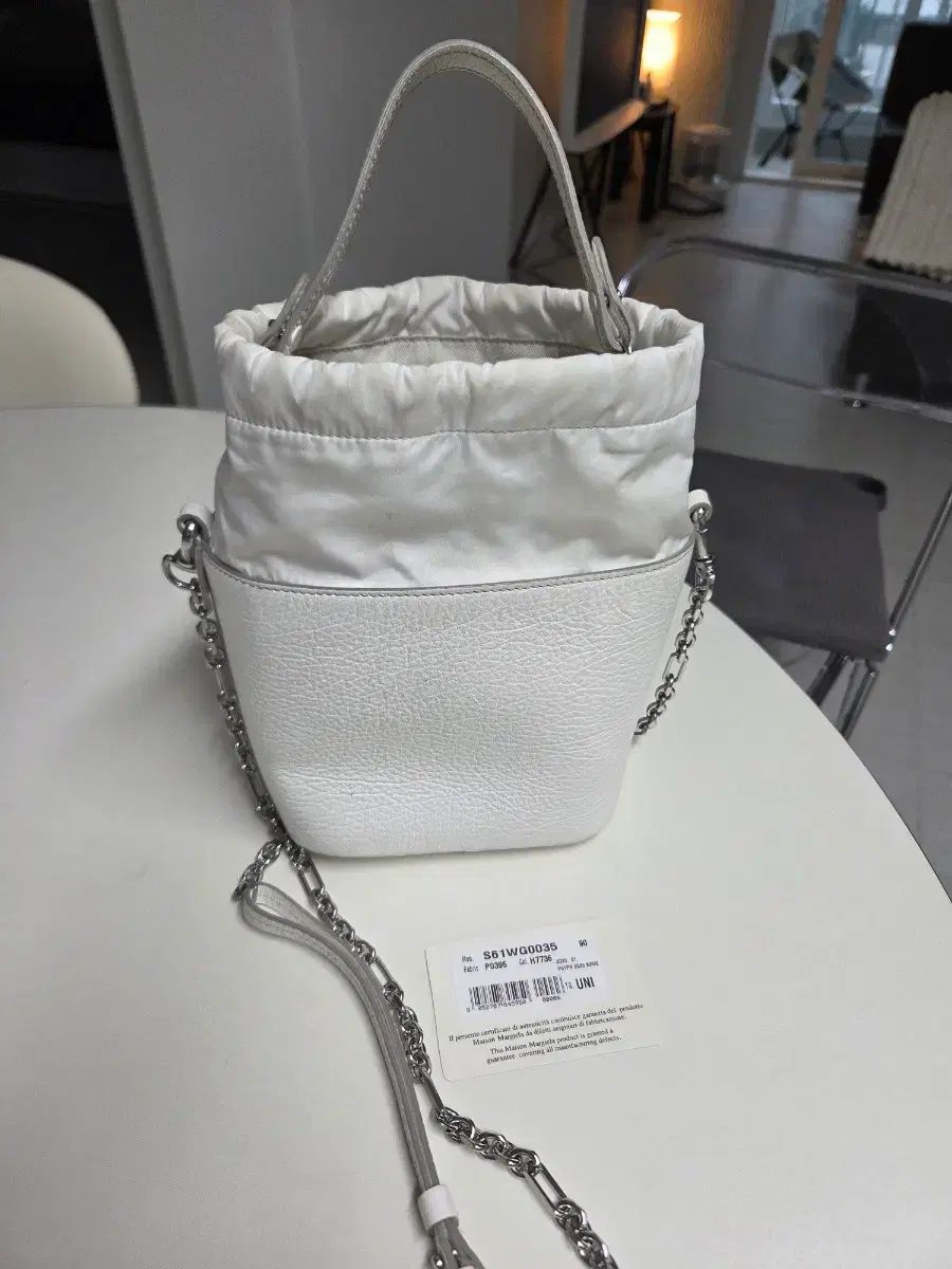 メゾン マルジェラ バケットバッグ 白