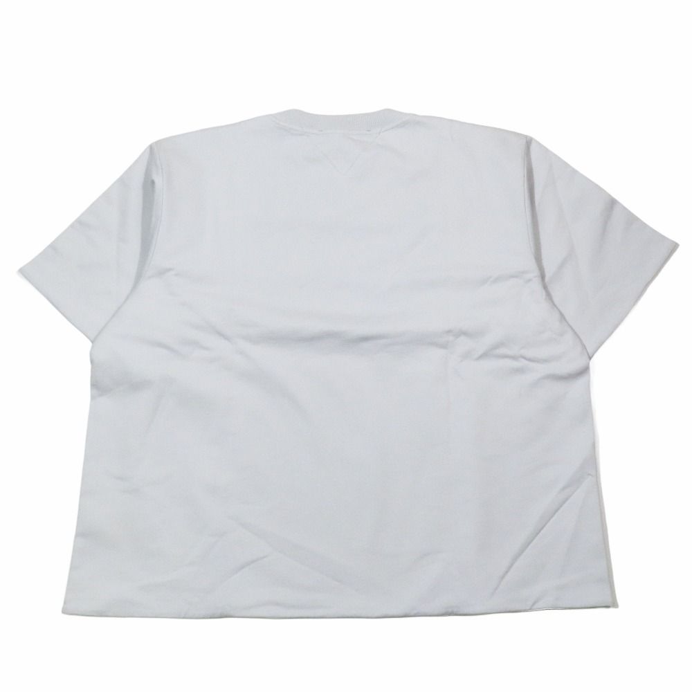 未使用 SOFIE D'HOORE ソフィードール TEO short slv Tee in double bicolor fleece カットソー 半袖 クルーネック 36 ライトグレー レディース 古着 中古 USED 未使用 SOFIE D'HOORE ソフィードール TEO short slv Tee in double