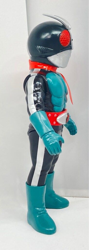 仮面ライダー旧2号　一文字隼人ヘッド　未開封新品　東映レトロソフビメディコムトイ メディコム・トイ 東映レトロソフビコレクション 仮面ライダー 仮面