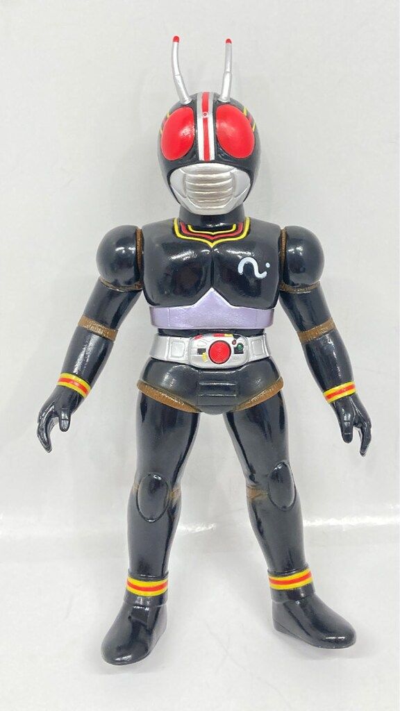 東映レトロソフビコレクション 仮面ライダーBLACK(新色) メディコムトイ 東映レトロソフビコレクション 仮面ライダーBLACK ブラック (新色
