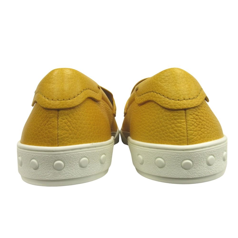 未使用 TOD'S トッズ ローファー モカシン レザー シューズ 革靴 ロゴ