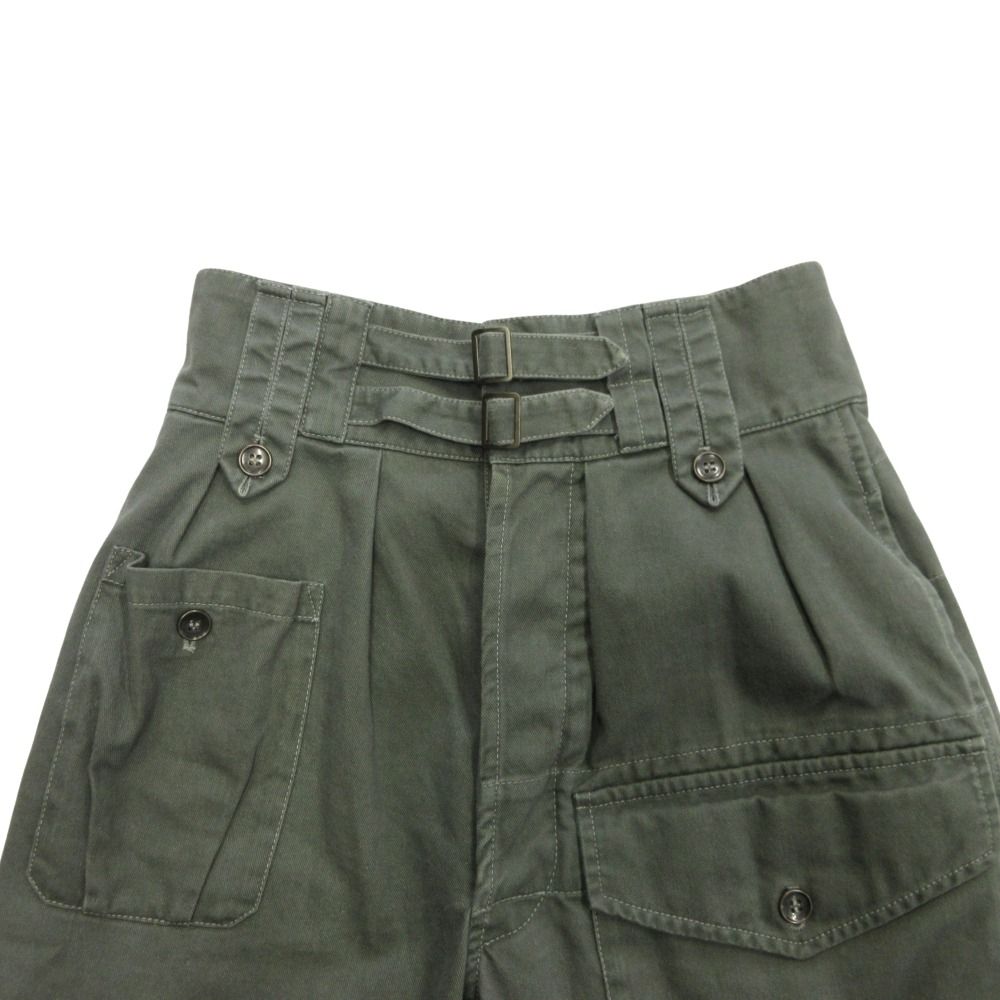 美品 Saint Laurent PARIS サンローラン パリ ミリタリー パンツ  