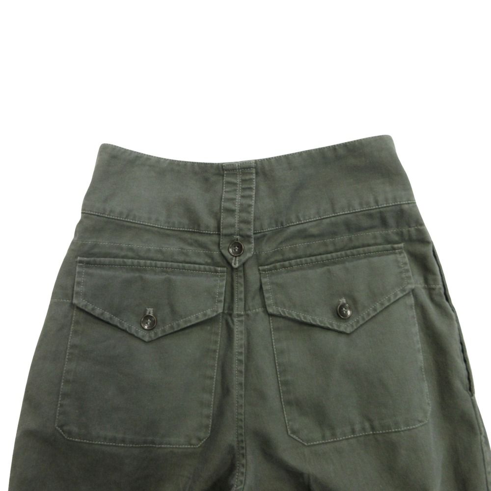 美品 Saint Laurent PARIS サンローラン パリ ミリタリー パンツ  