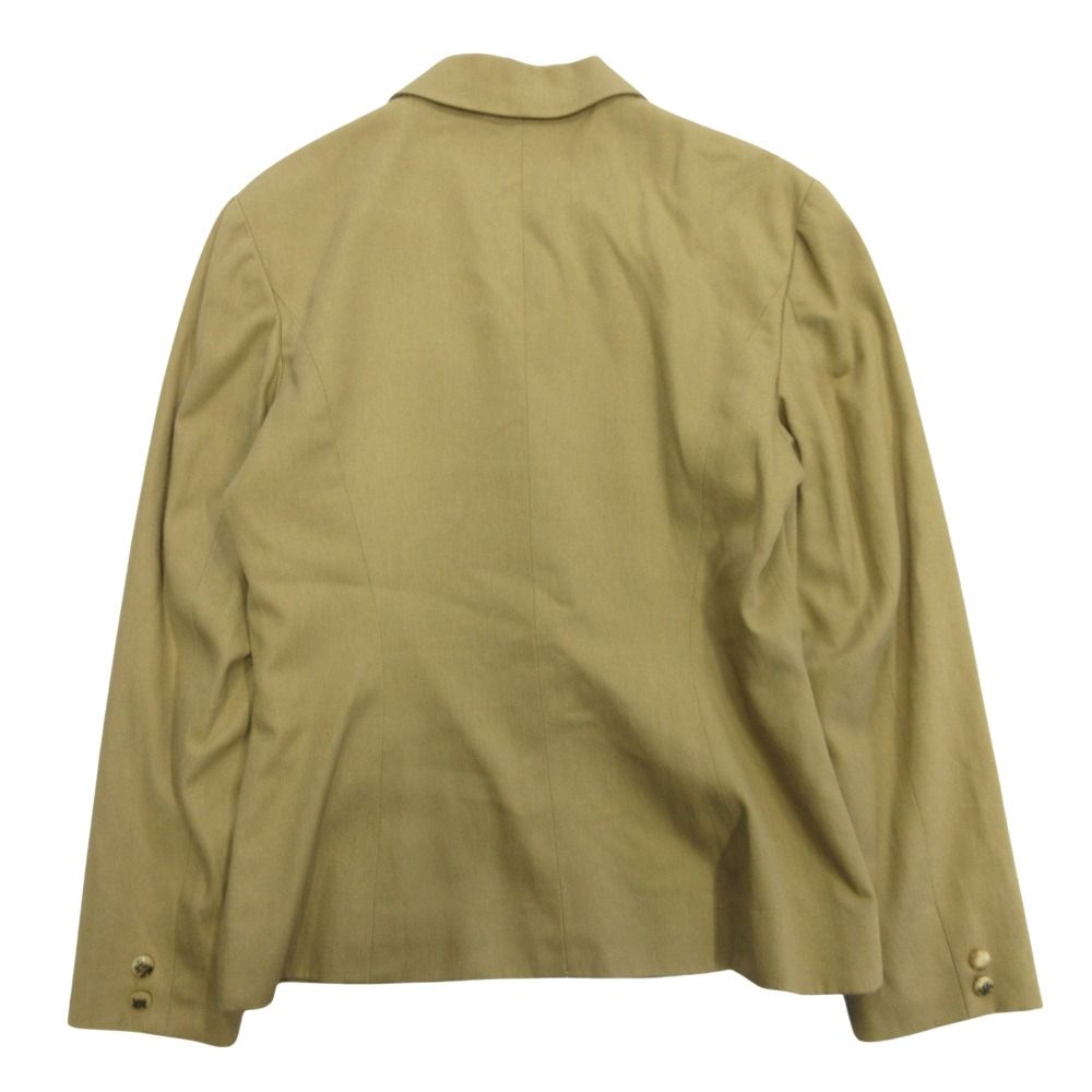 良品 HERMES エルメス ホルンボタン テーラード ジャケット ブレザー