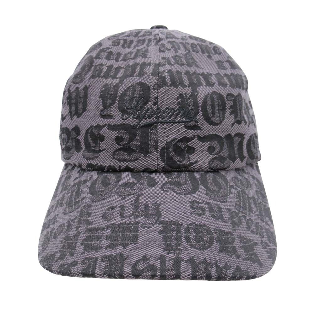 美品 25ss Supreme シュプリーム Cities Jacquard 6Panel Cap キャップ