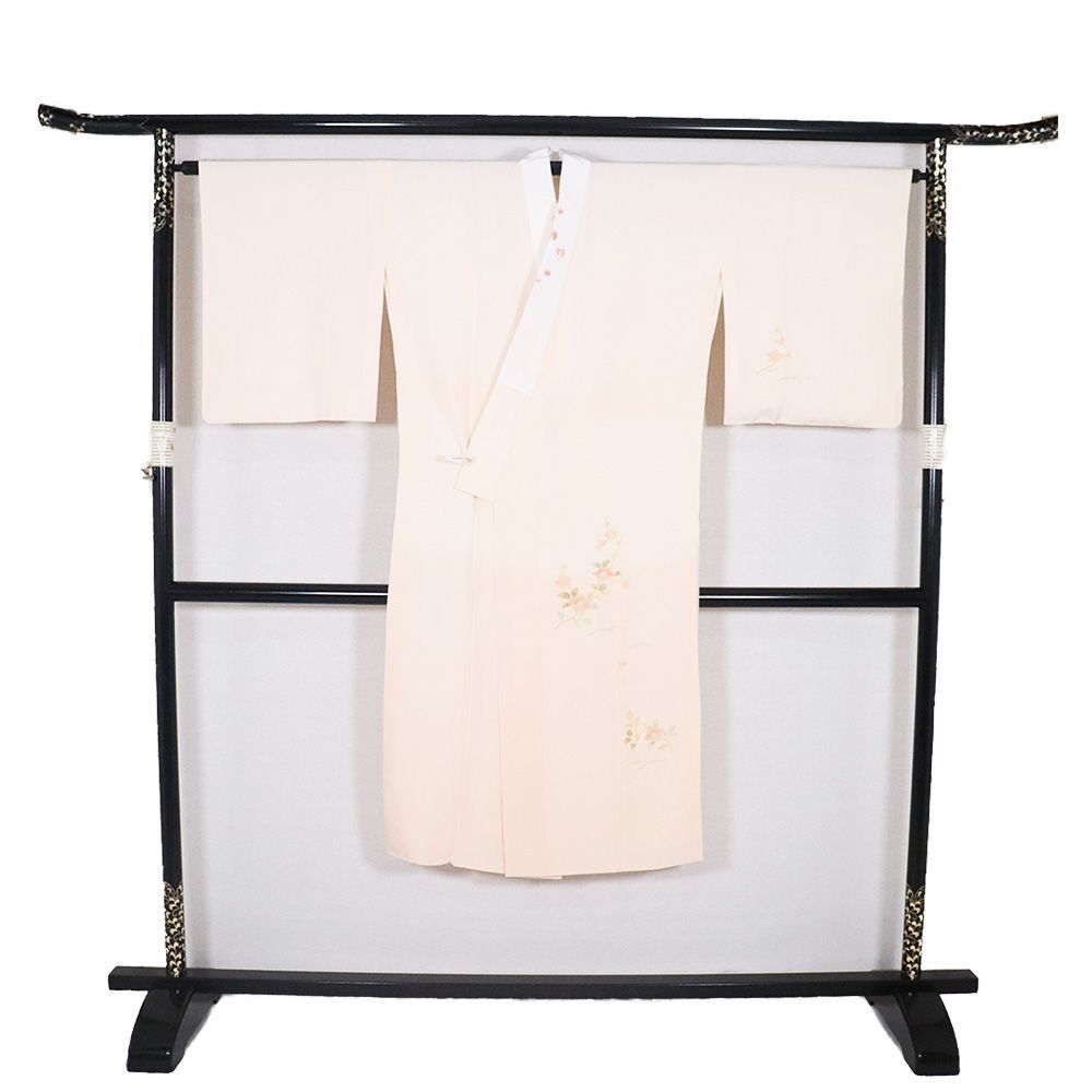 寿光織 色留袖 高級長襦袢 セット 正絹 ピンク暈し かぐや姫伝説