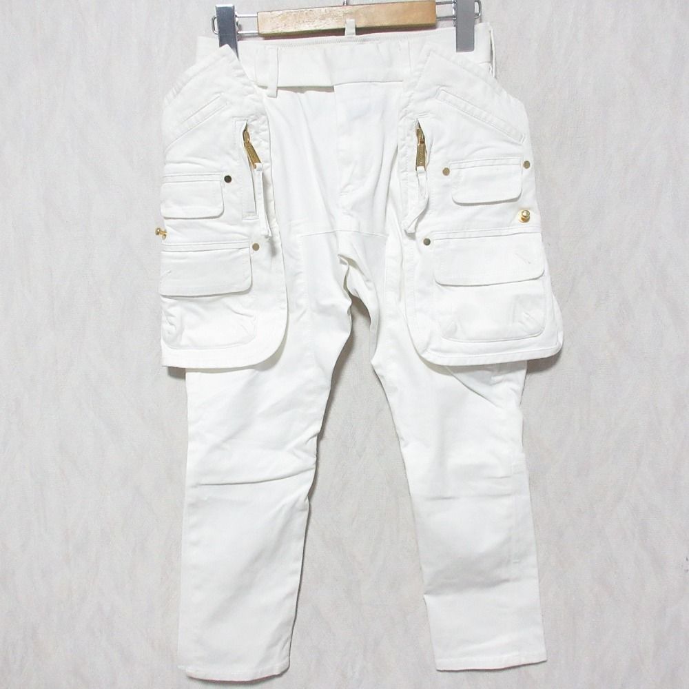 【美品】未使用級　DSQUARED2 レディース　ストレッチ　デニムパンツ DSQUARED2 - DSQUARED2 ディースクエアード パンツ グレー サイズ:42