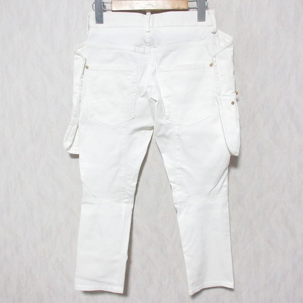 【美品】未使用級　DSQUARED2 レディース　ストレッチ　デニムパンツ DSQUARED2 - DSQUARED2 ディースクエアード パンツ グレー サイズ:42