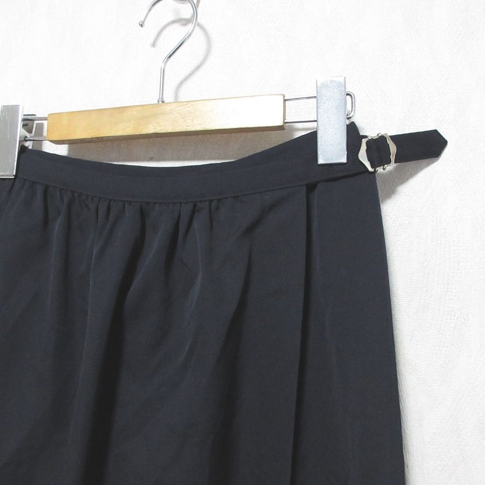  AD 2001 tricot COMME des GARCONS トリココムデギャルソン ウール ラップワイドパンツ TD P 015 サイズS ネイビー レディース 古着 ワイドパンツ イージーパンツ パンツ