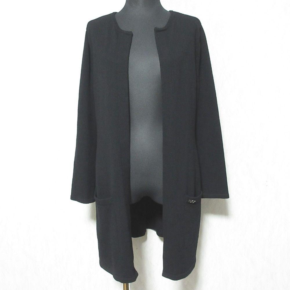 良品 FOXEY フォクシー ロングニットカーディガン 28368 サイズ38