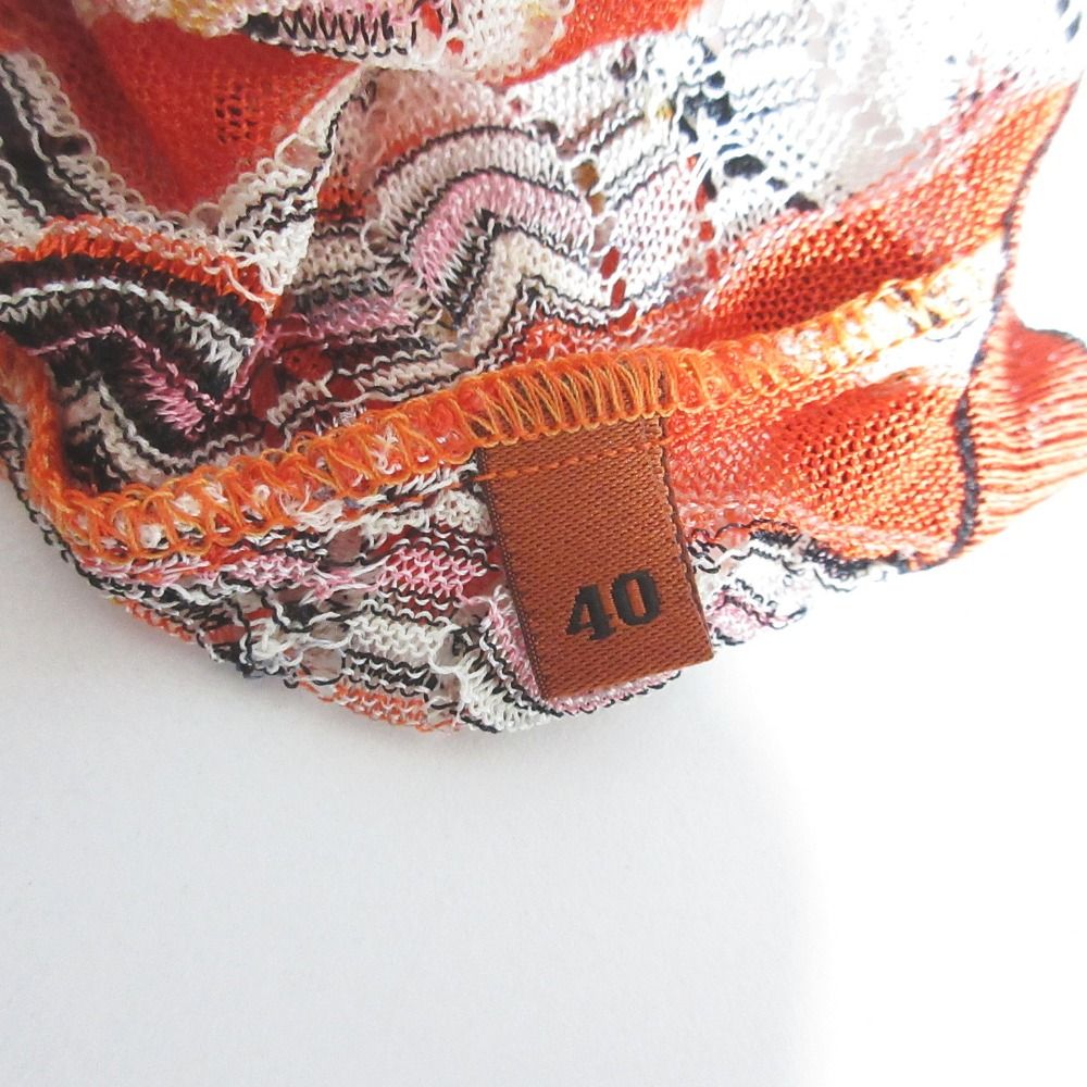 ストール付き Vネックニットワンピース