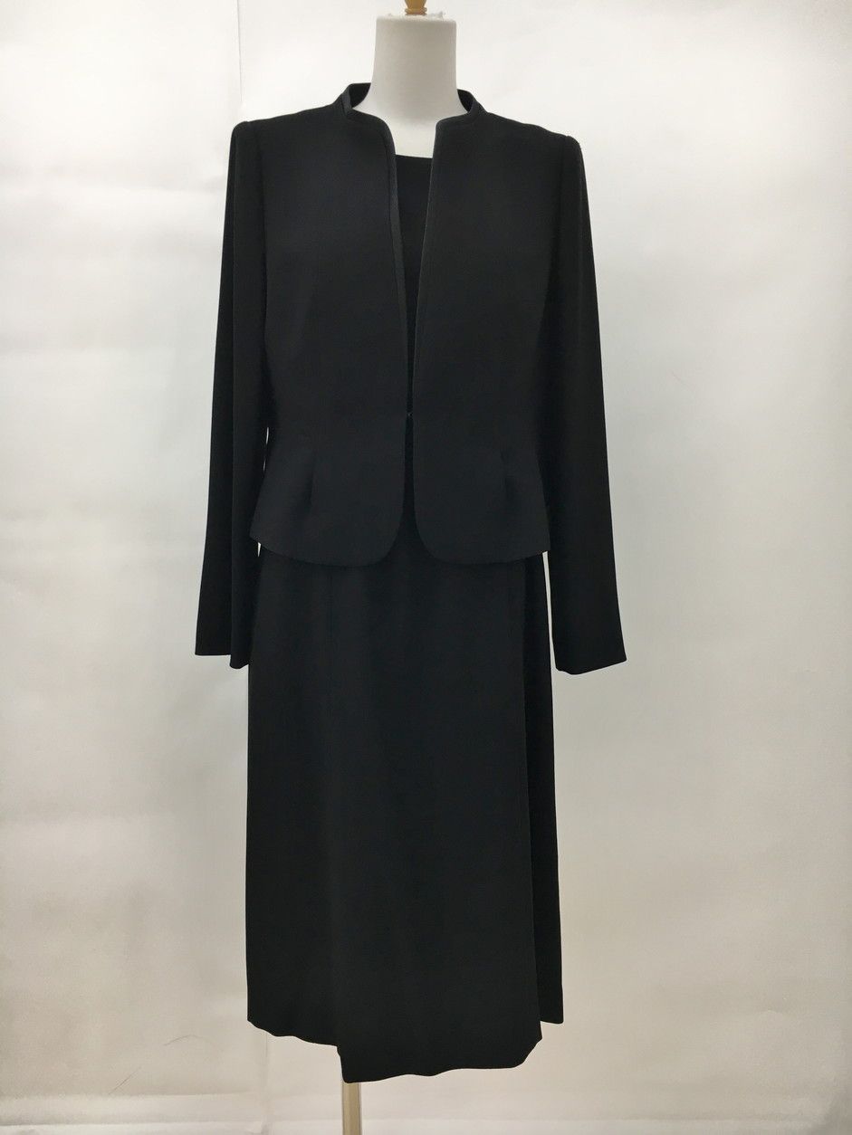 ニナリッチ NINA RICCI ブラックフォーマル 11 AR 長袖 ジャケット 七分袖ワンピース セットアップ