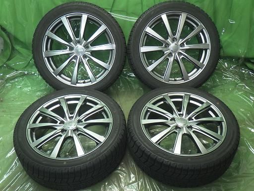 スタッドレス 20年製 GRASS 18インチ ヨコハマ アイスガードiG 60