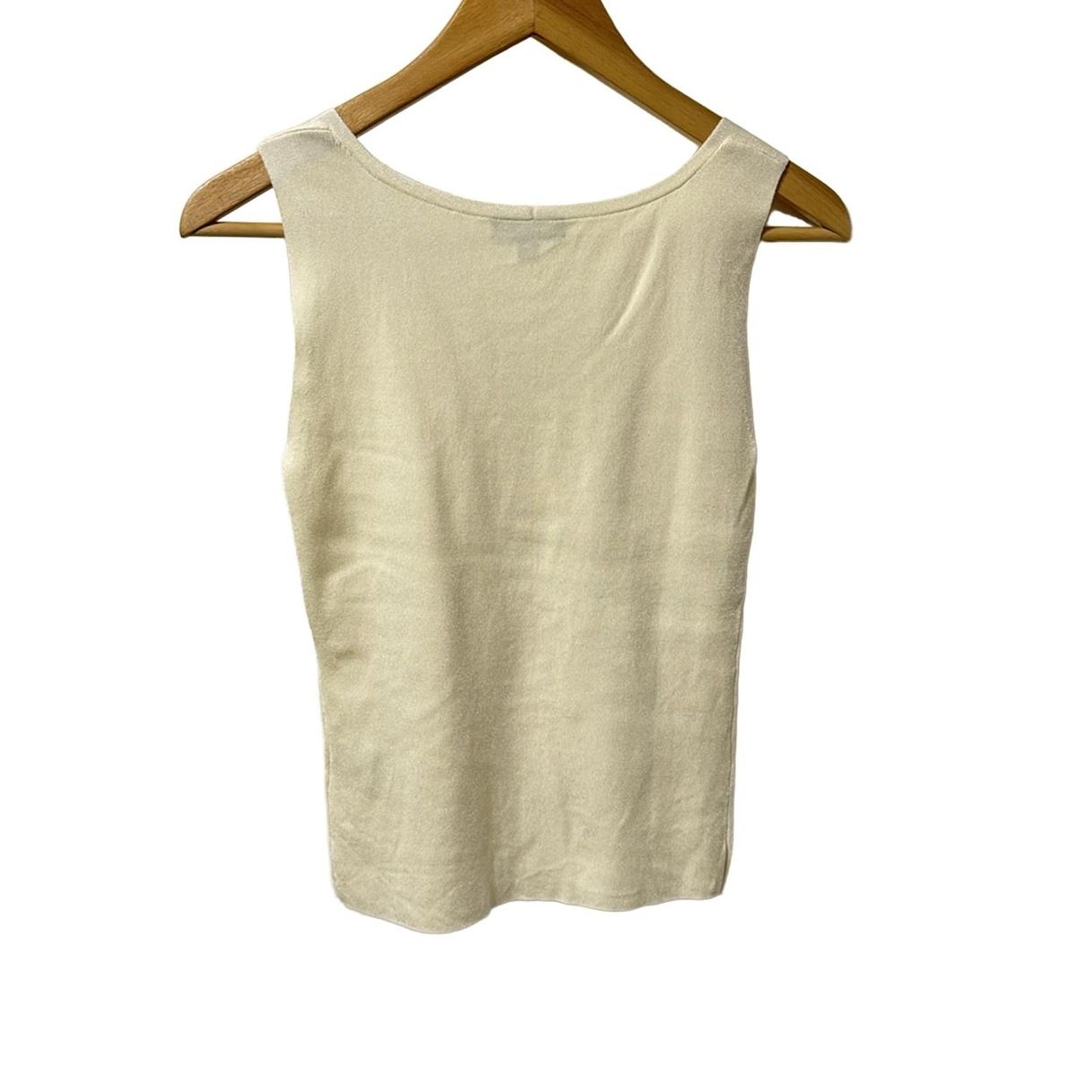 EPOCA エポカ ベスト サイズ40 M レディース - アイボリー ビーズ ビジュー パール