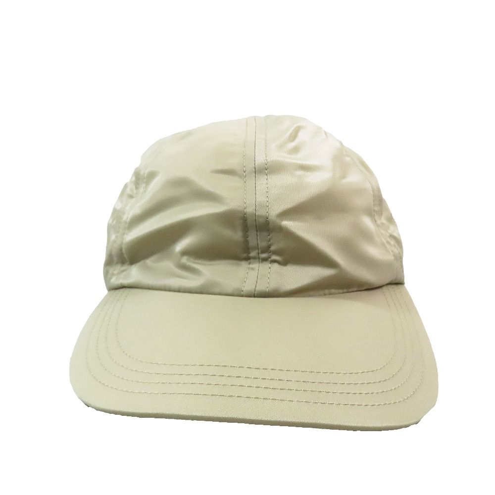 バーバリー ダニエル リー ナイロン ベースボール キャップ 帽子 ロゴ 刺繍 8077018 ベージュ メンズ レディース 古着