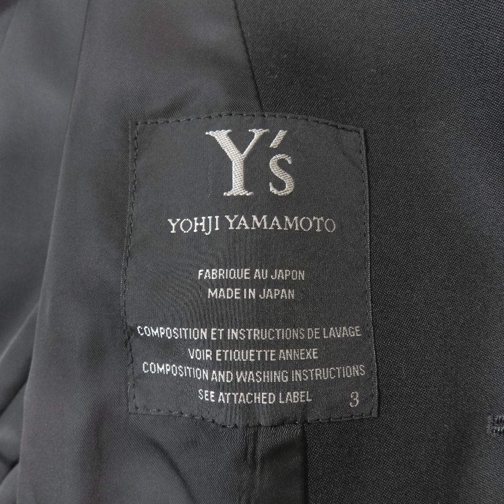 美品 04aw Y's Yohji Yamamoto ワイズ ヨウジヤマモト テーラード