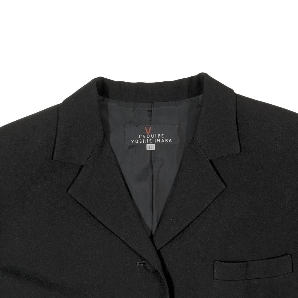 美品 L'EQUIPE YOSHIE INABA レキップ ヨシエイナバ テーラード