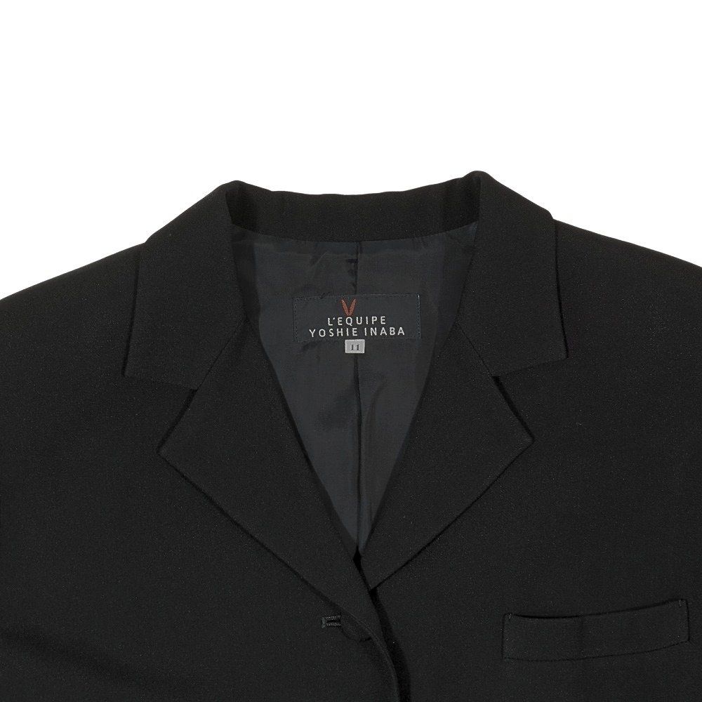 美品 L'EQUIPE YOSHIE INABA レキップ ヨシエイナバ テーラード