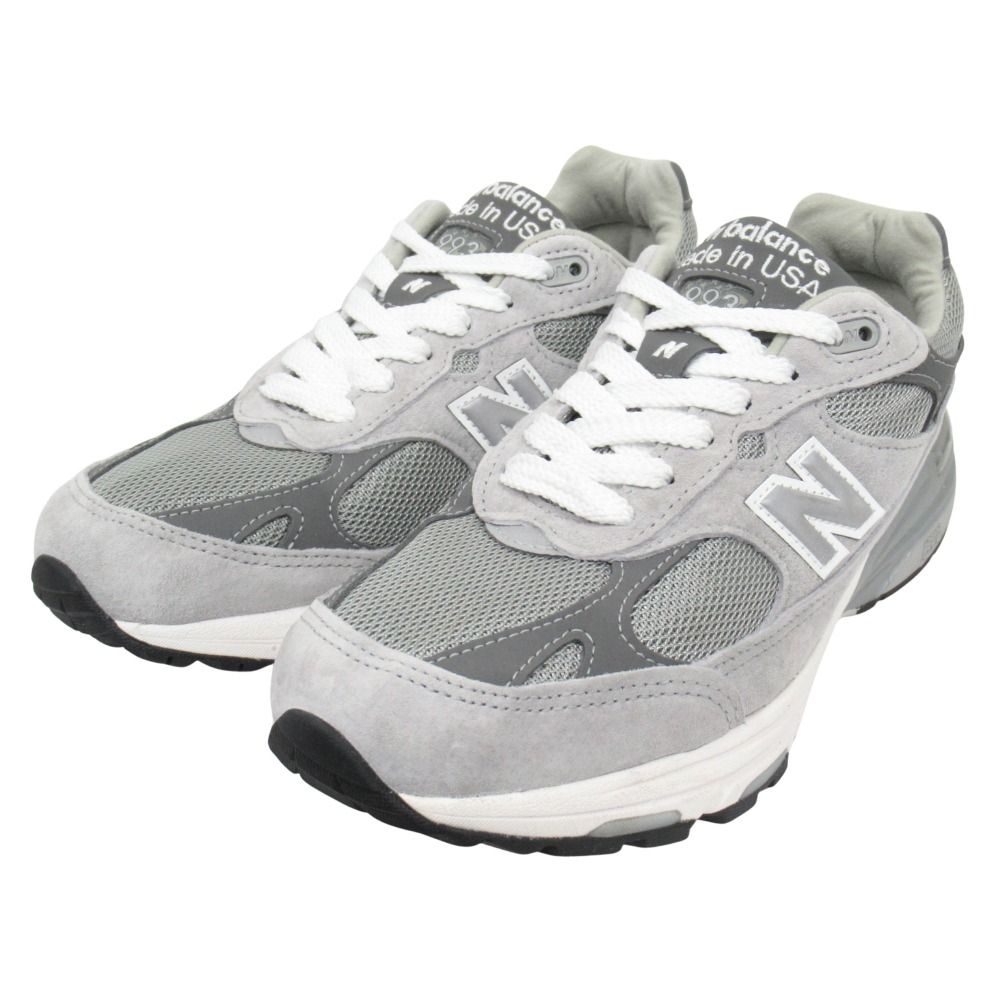  BALANCE ニュー ンス M 993 GL スニーカー シューズ 靴 スエード レザー サイズ26 5 cm グレー メンズ 古着 スニーカー 靴