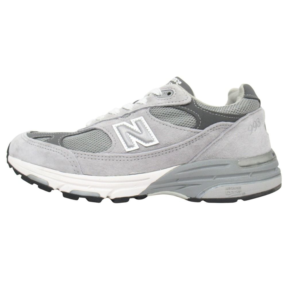 BALANCE ニュー ンス M 993 GL スニーカー シューズ 靴 スエード レザー サイズ26.5 cm グレー メンズ 古着
