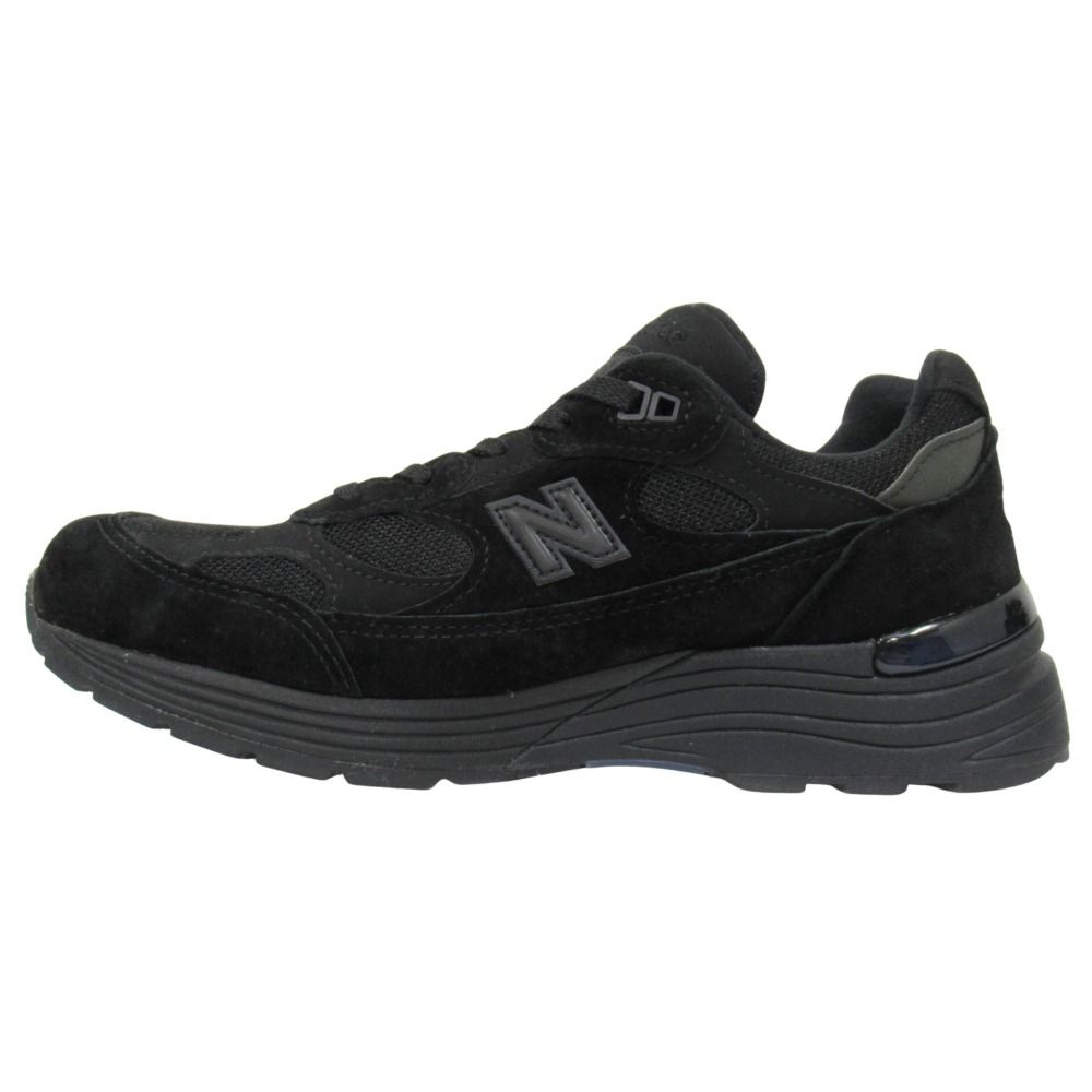 BALANCE ニュー ンス U 992 TB スニーカー シューズ 靴 スエード レザー サイズ26.5 cm 黒 ブラック メンズ 古着