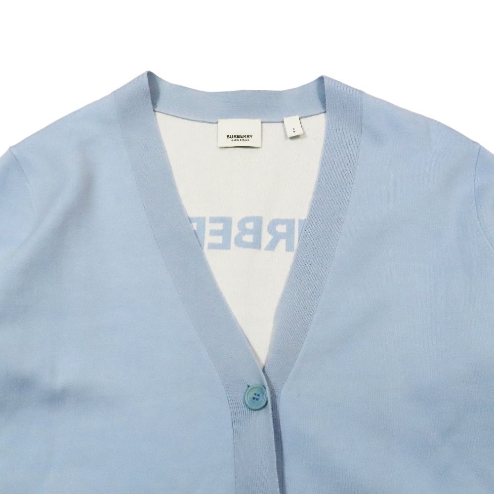 良品 BURBERRY バーバリー ホースフェリー ロゴ ジャガード ニット