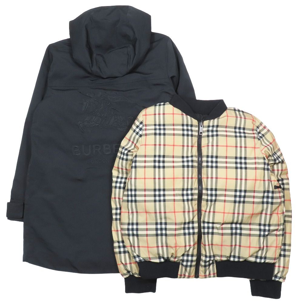 3way ロングコート バーバリーロンドン 中綿 リアルファ 中綿ライナ一