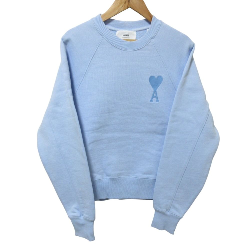 良品 AMI PARIS アミパリス ハートロゴ刺繍 スウェットトレーナー