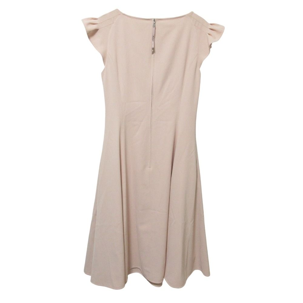 クリーニング済 FOXEY YORK フォクシーニューヨーク キャプシーヌドレス ロング ワンピース 42837 38 ピンク レディース 古着