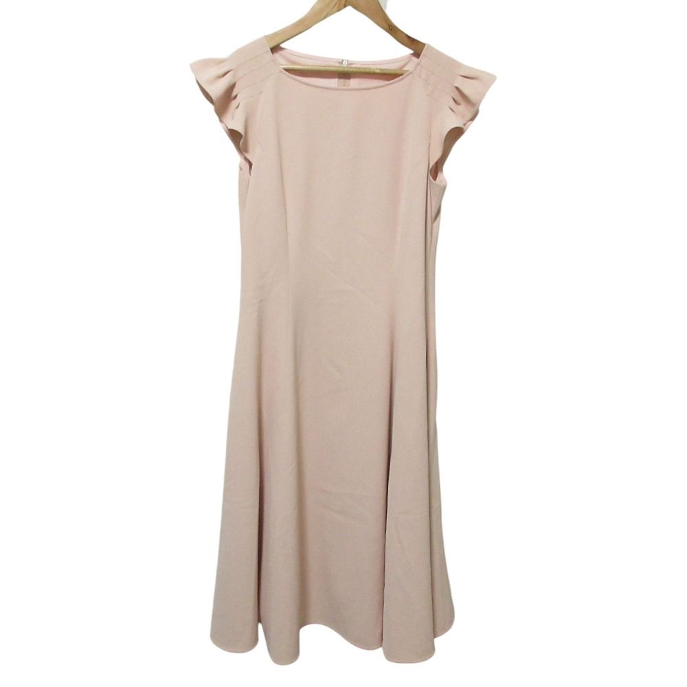 クリーニング済 FOXEY YORK フォクシーニューヨーク キャプシーヌドレス ロング ワンピース 42837 38 ピンク レディース 古着