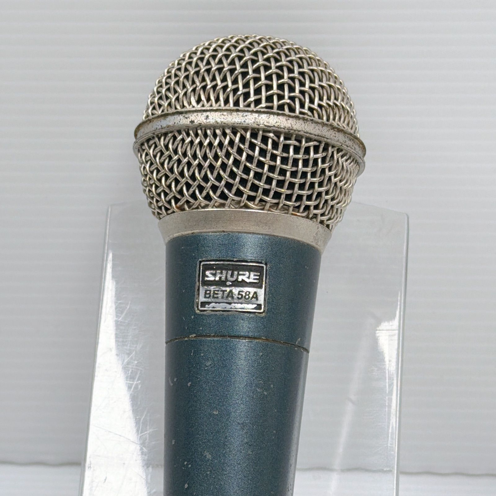SHURE BETA 58A ダイナミックマイク ジャンク 現状品 動作未確認