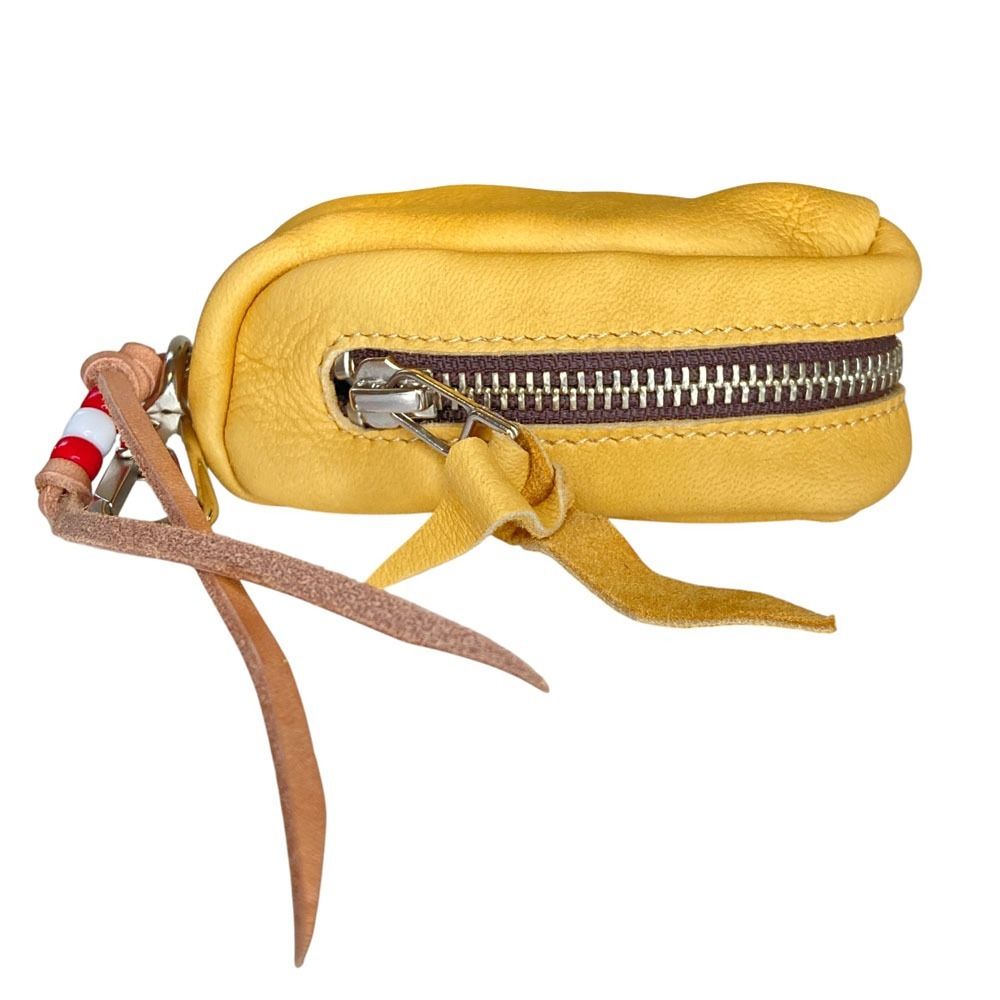 REDMOON レッドムーン キーケース コインケース イエロー メンズ 古着