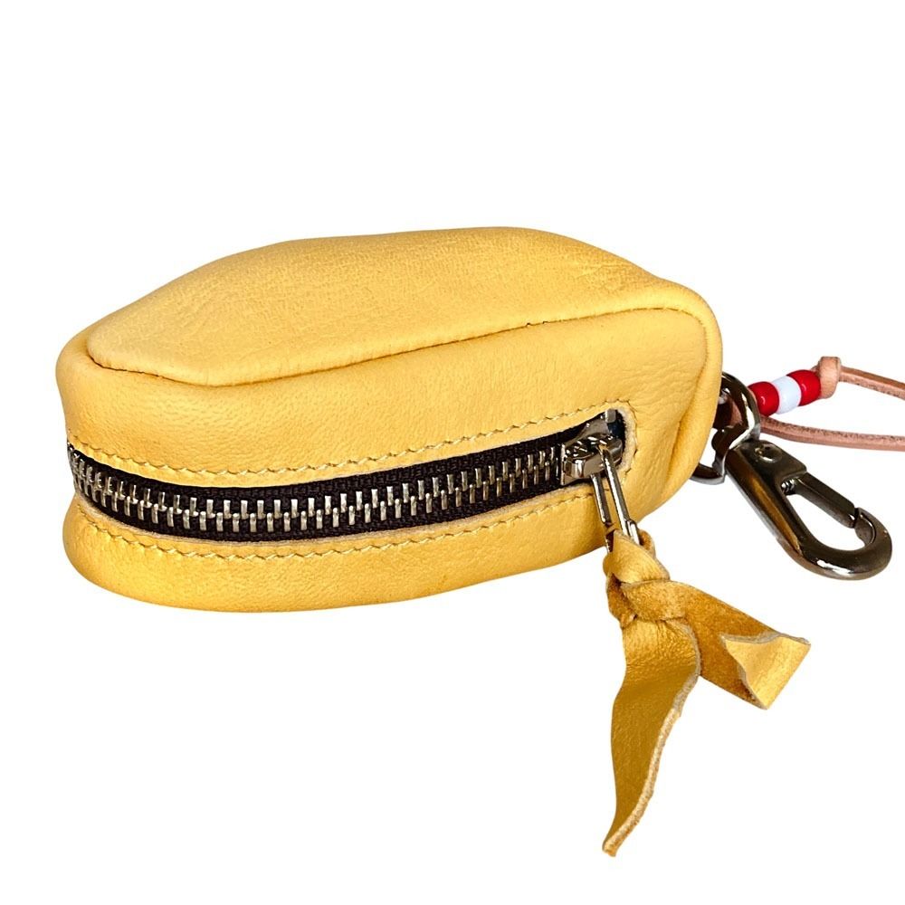 REDMOON レッドムーン キーケース コインケース イエロー メンズ 古着