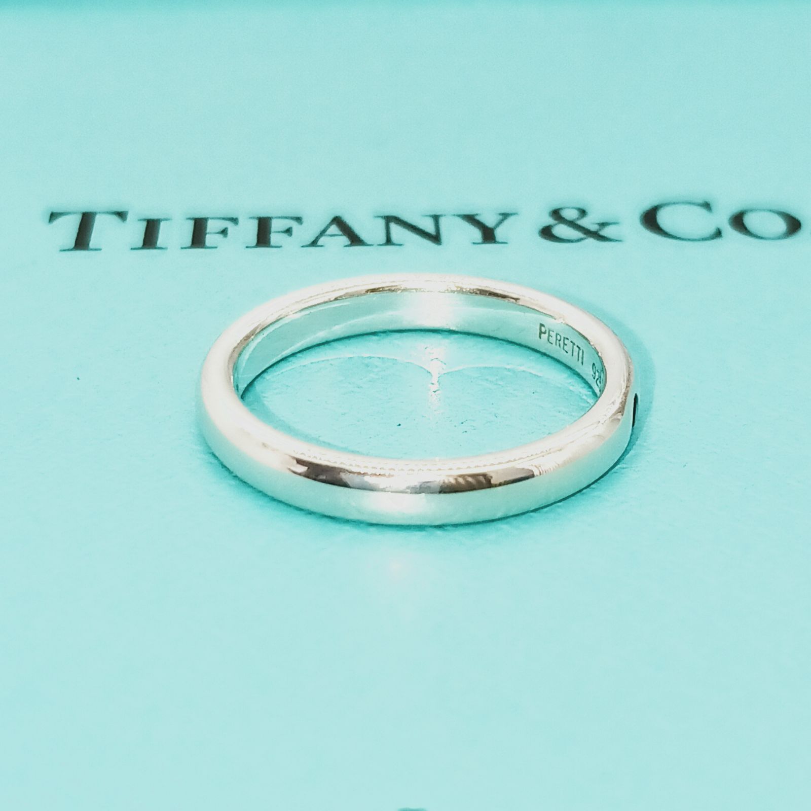 新品仕上げ】ティファニー Tiffanyリング ルビー スタッキングバンド