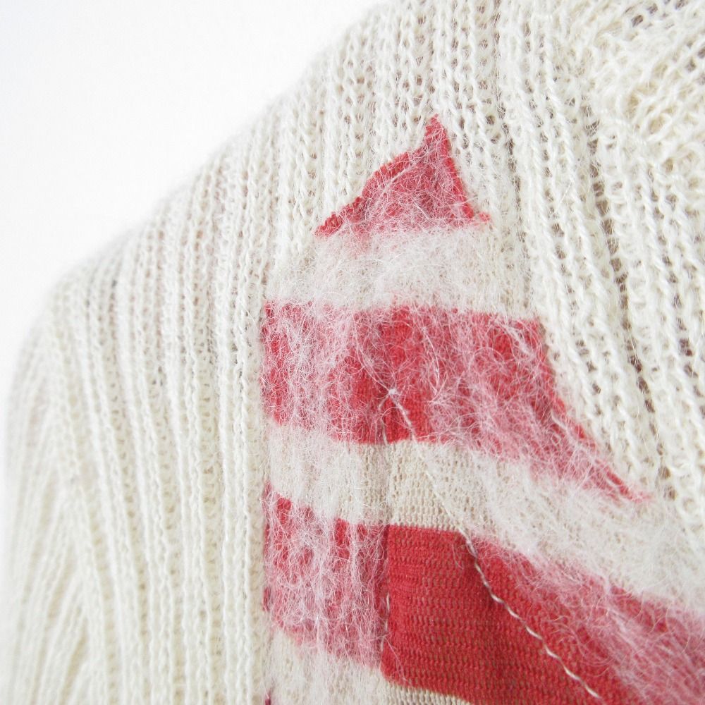 ゆ*ど様 jean paul gaultier ゴルチェ　パワーネットカーディガ 良品 Jean-Paul GAULTIER ジャンポールゴルチエ パワーネット 切替