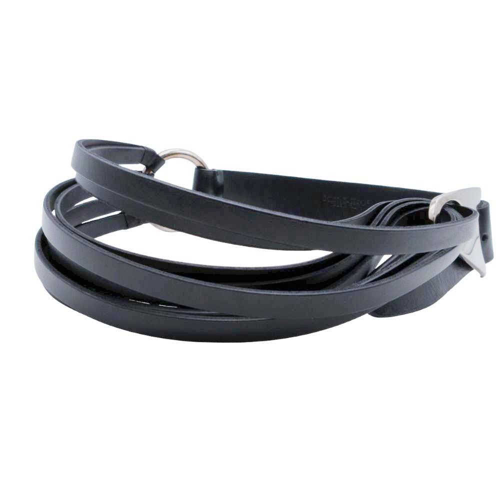 美品 DOLCE&GABBANA ドルチェアンドガッバーナ レザーベルト ロゴ刻印