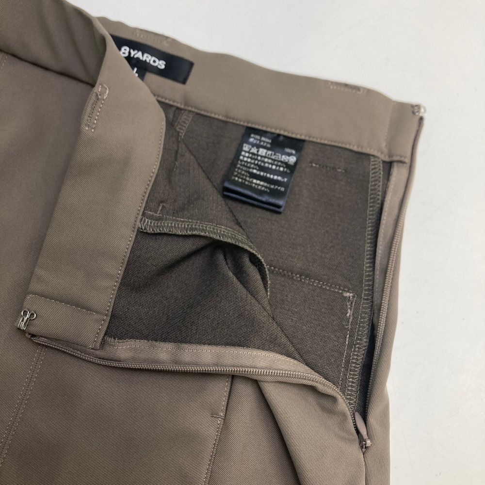 サイズ：L 8YARDS ハチヤーズ 2024年モデル プリーツスカート グレー系