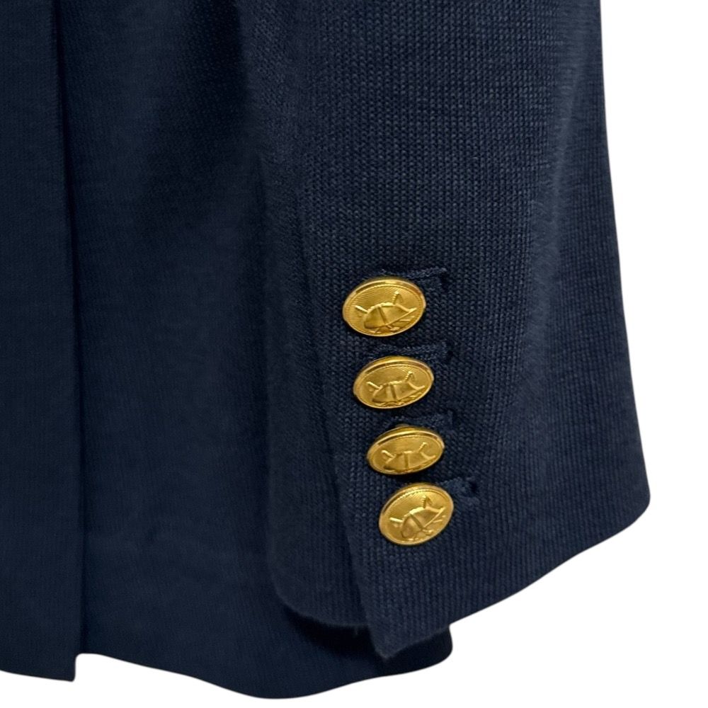 美品 POLO RALPH LAUREN ポロラルフローレン スウェット ブレザー 紺