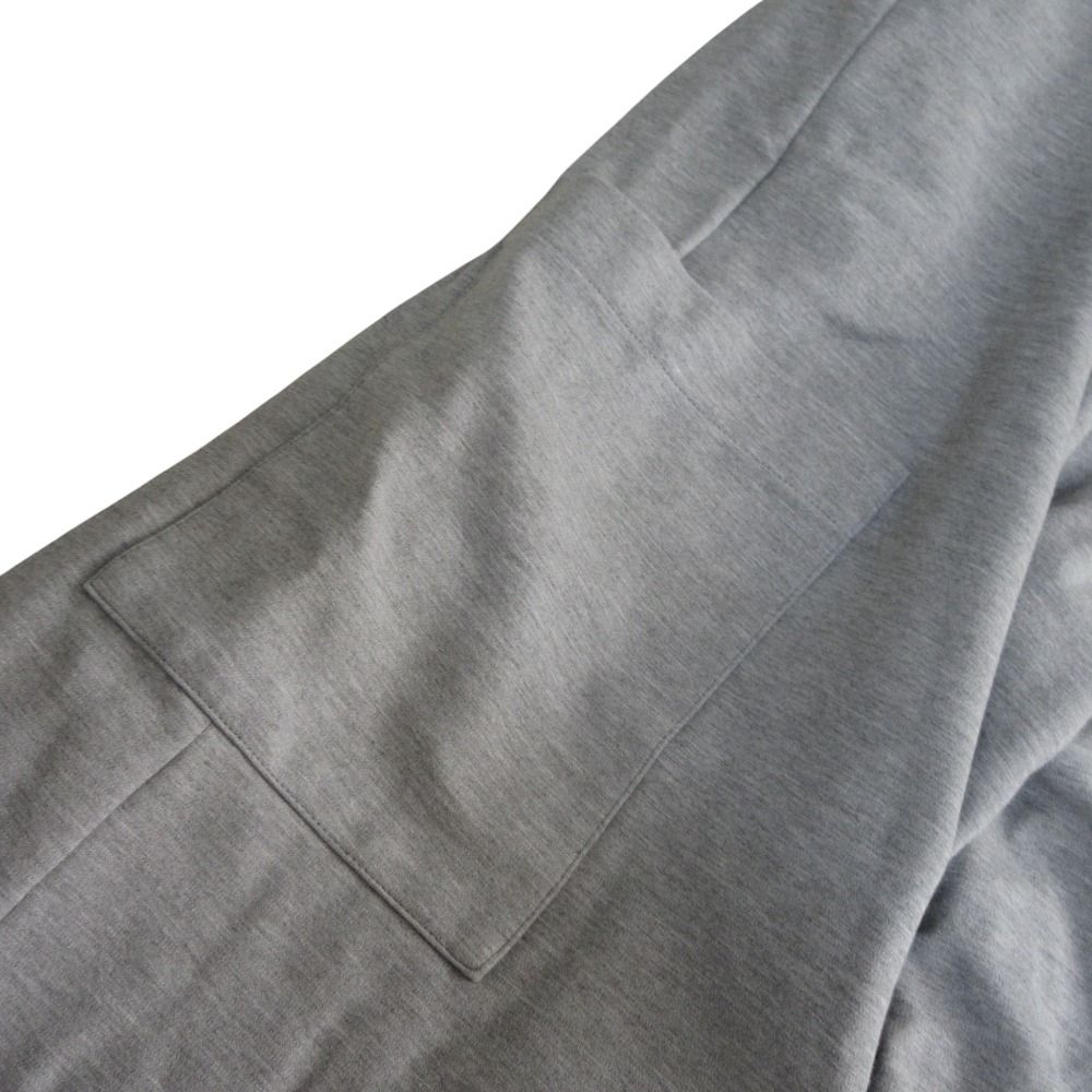  25 SS ADORE アドーア スウェット コンパクトポンチパンツ ガウチョパンツ 531 5230916 サイズ38 グレー レディース 古着 ワイドパンツ イージーパンツ パンツ