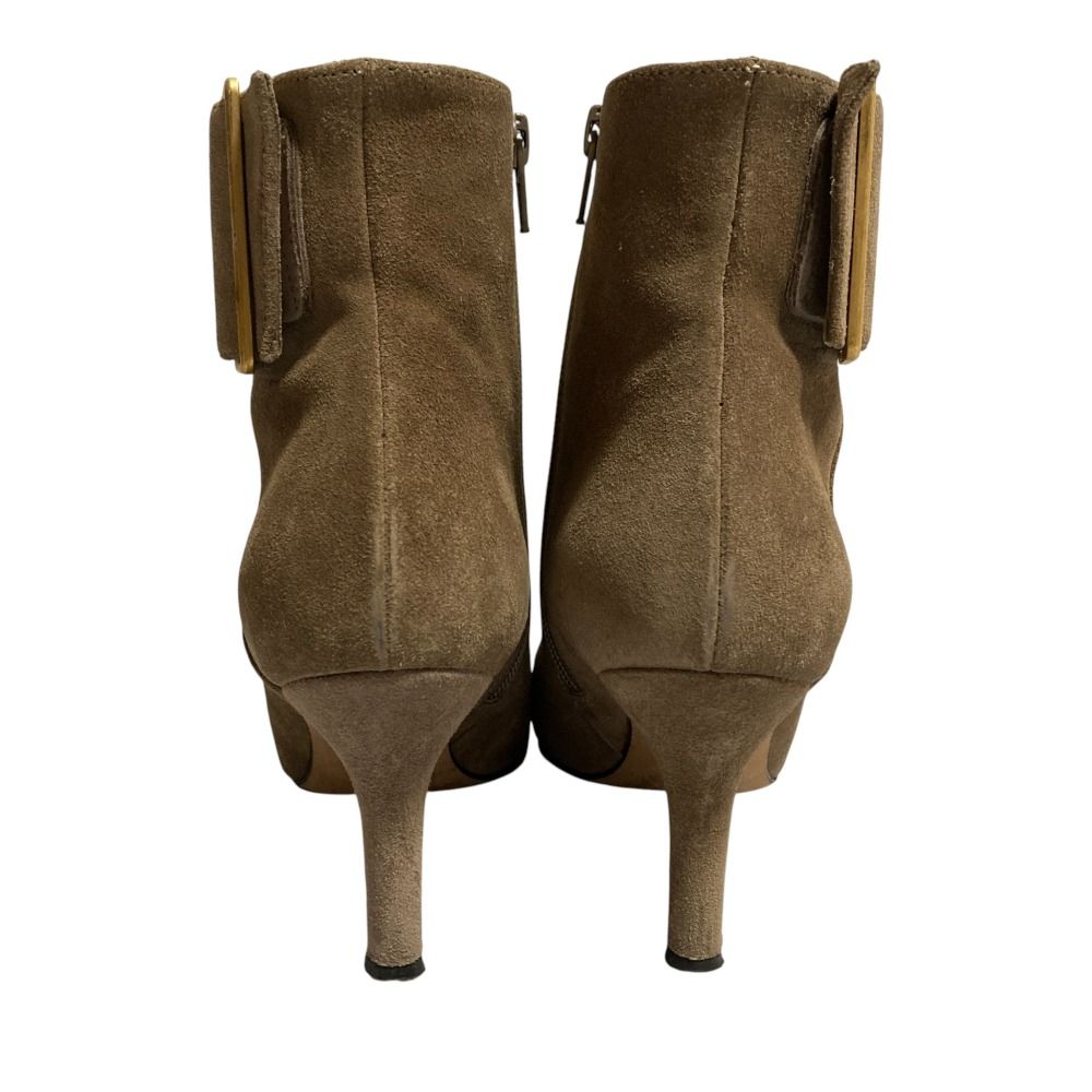 箱保存袋付き✨ペリーコ　TAXI80TR　スウェードショートブーツ　グレー　36 箱保存袋付き✨ペリーコ TAXI80TR スウェードショートブーツ グレー 36