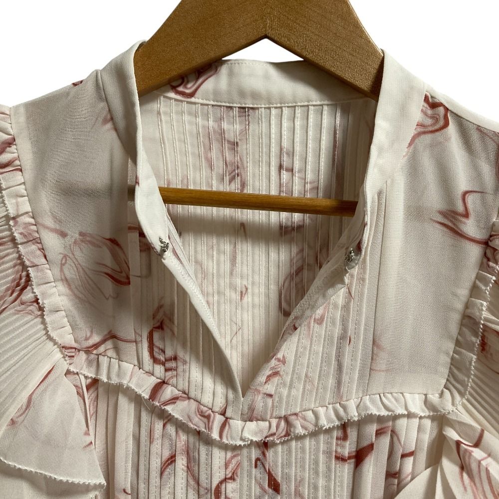 プリント プリーツ