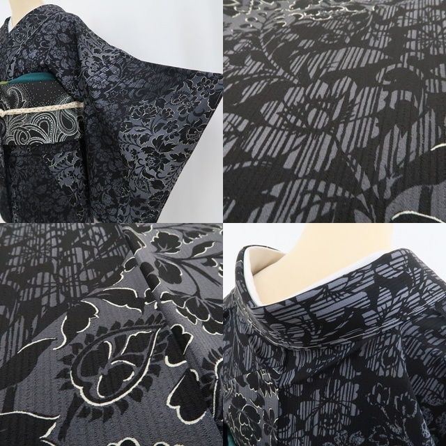 ❁tomihisa❁新品 更紗 着物 正絹“夢の続きに夢を見る今をときめく更紗