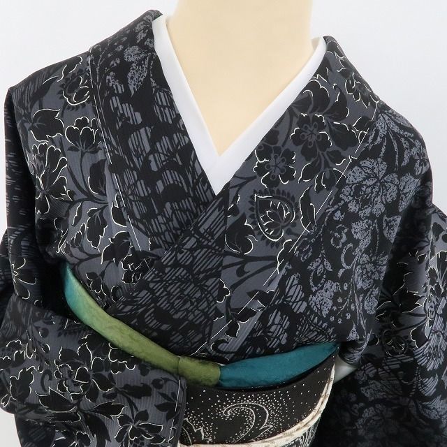 ❁tomihisa❁新品 更紗 着物 正絹“夢の続きに夢を見る今をときめく更紗