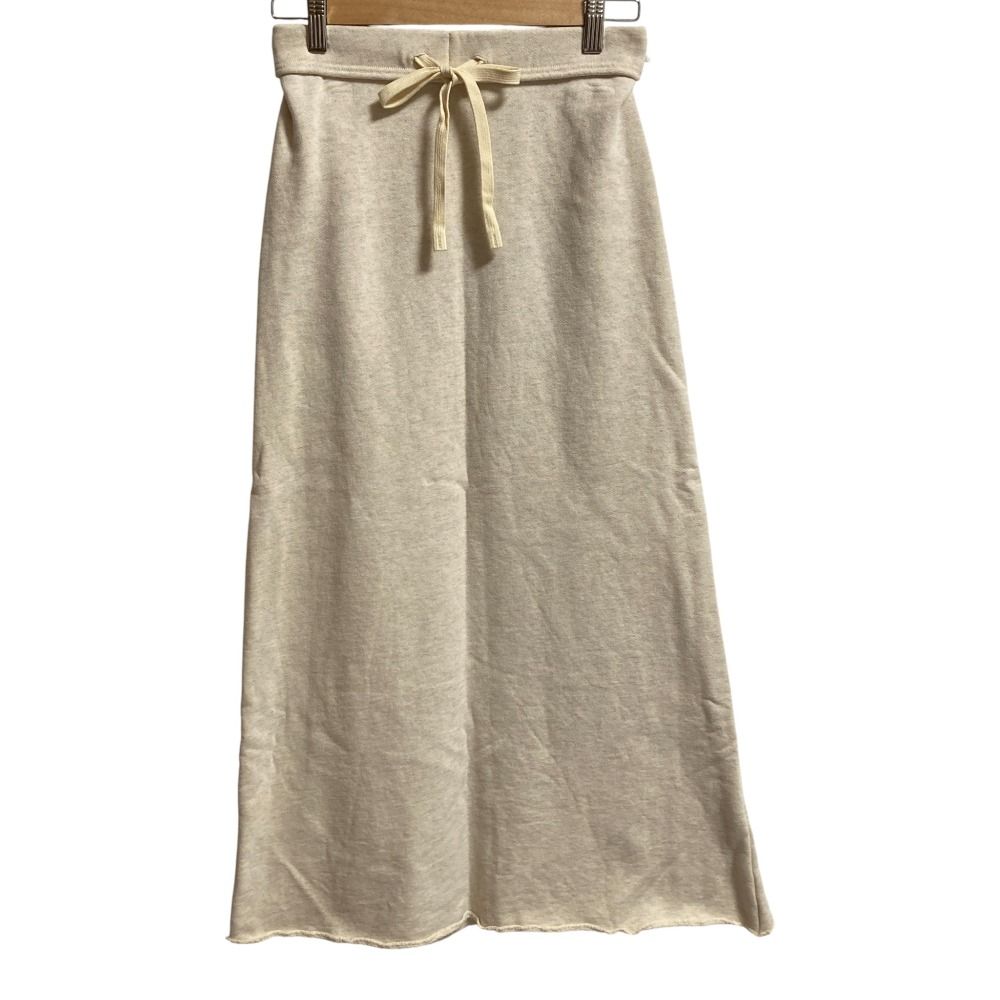 25 SS GALERIE VIE ギャルリーヴィー ドウイテリー Aラインスカート 23-05-51-05003 サイズ32 ベージュ レディース 古着